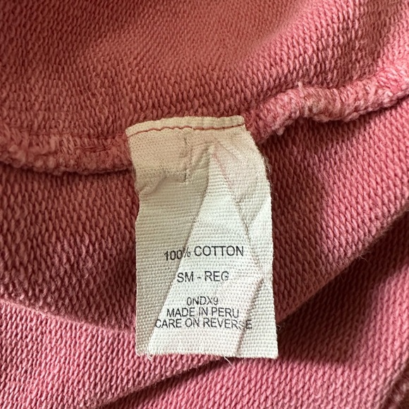 Small L.L. Bean Rose Pink Pullover - Picture 15 of 16